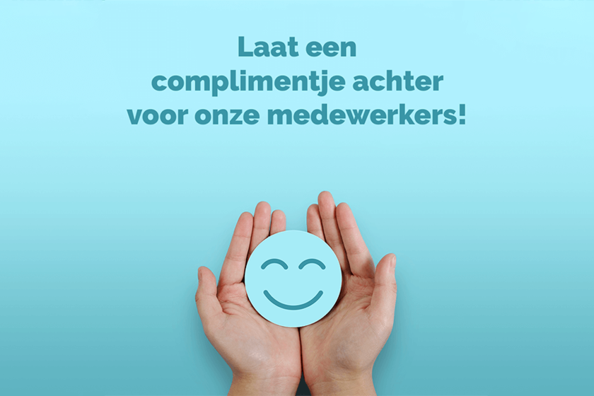 Laat een complimentje achter voor onze medewerkers
