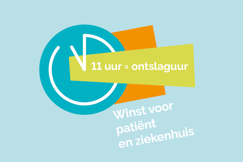 11 uur is ontslaguur