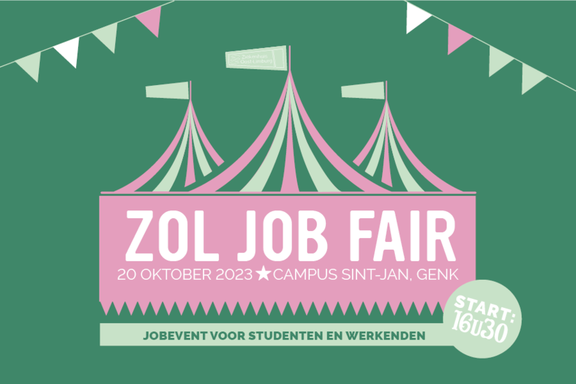 Schrijf je in voor ZOL JOB FAIR op 20 oktober 2023!